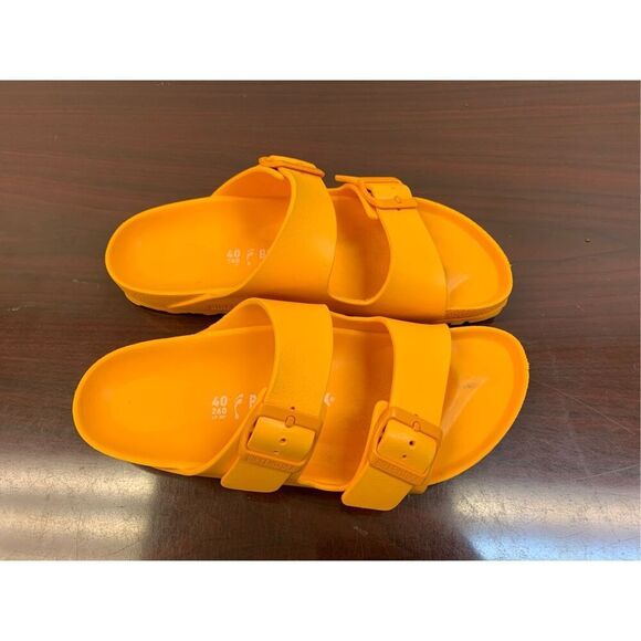 Birkenstock Womens Arizona Essentials EVA Papaya 40 (US 9-9.5) - Picture 1 of 6